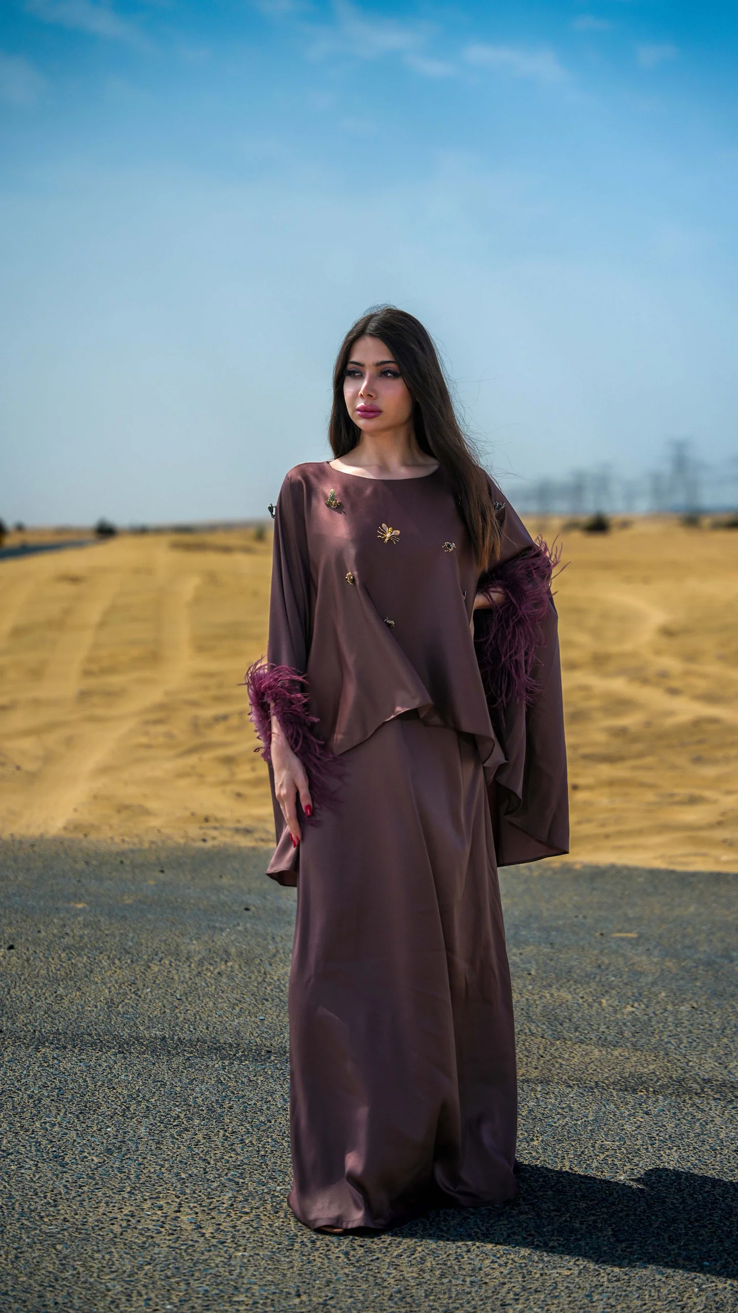 VI Mocha Bee Majesty Dress